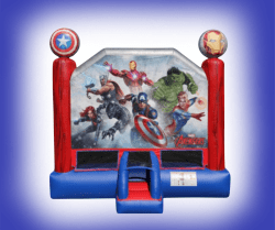 15X15 Avengers Bounce House