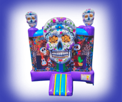 13X13 Skull Bounce House