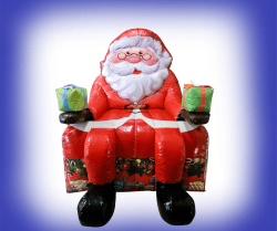 Santa selfie Chair.