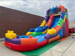 temp img 1 jpeg 645986249 18ft Mega Blocks Waterslide
