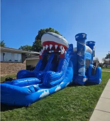 temp img 1 jpeg 95292270 Shark Bounce House with slides
