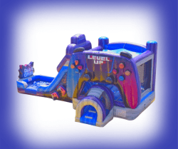 Gamer Bounce House with slide