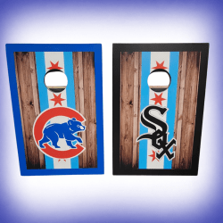 Cubs VS Sox Corn hole boards