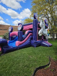 10714 1777820071 Unicorn Bounce House with slide