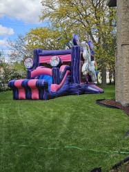 10715 1777820070 Unicorn Bounce House with slide